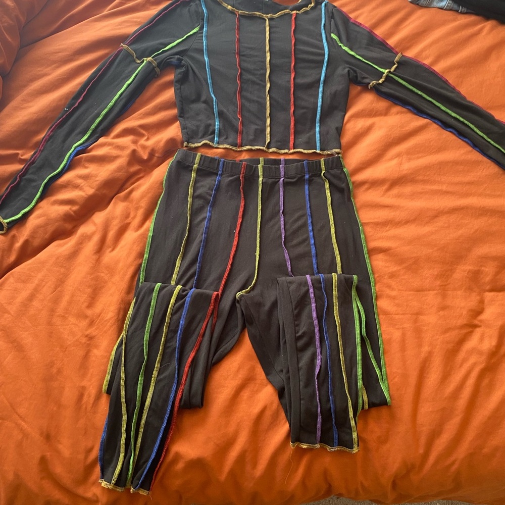 Black Set w/ Colorful detail